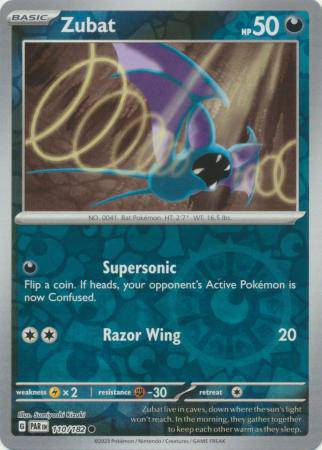 Zubat : PARADOX RIFT (Reverse holo) - 110/182