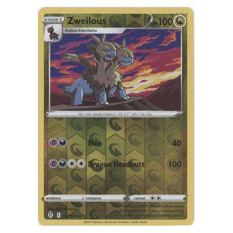Zweilous : EVOLVING SKIES (Reverse holo) - 114/203