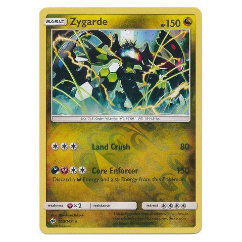 Zygarde : BURNING SHADOWS (Reverse holo) - 100/147