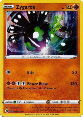Zygarde : CHAMPION'S PATH (Holo) - 028/073 - Lockett Labs UK