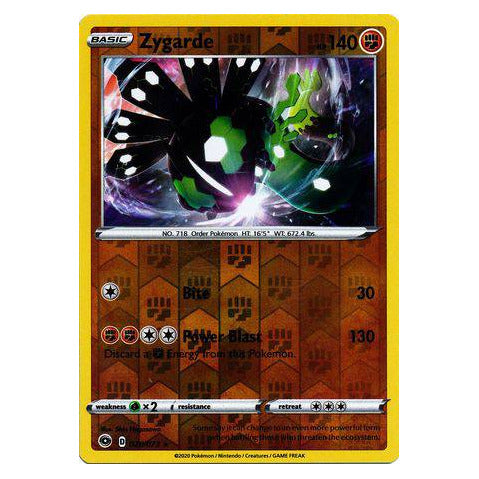 Zygarde : CHAMPION'S PATH (Reverse holo) - 028/073
