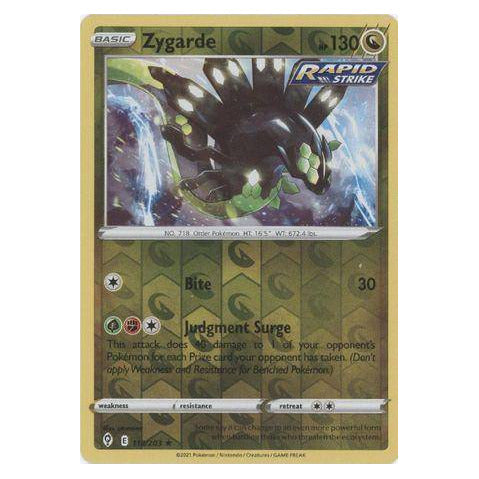 Zygarde : EVOLVING SKIES (Reverse holo) - 118/203