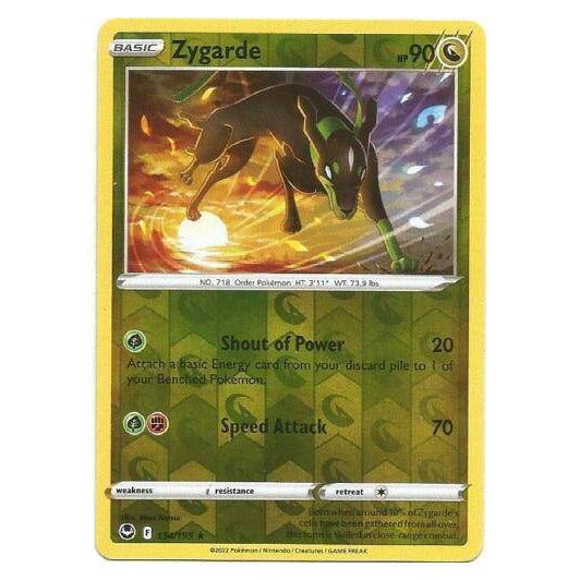 Zygarde : SILVER TEMPEST (Reverse holo) - 134/195