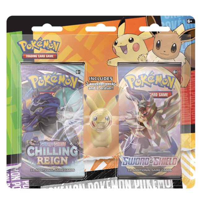 Pokémon TCG : Back to School Eraser Blister