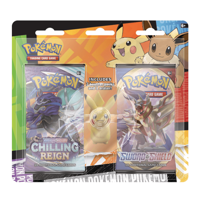 Pokémon TCG : Back to School Eraser Blister, image 2 of 2