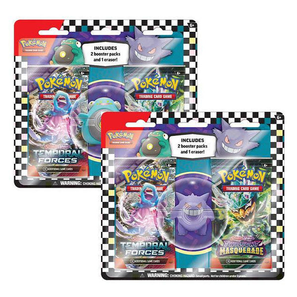 Pokémon TCG : Back to School Eraser Blister 2024 - Gengar/ Bellibolt