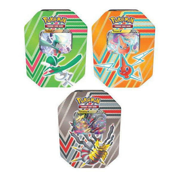 Pokemon : Hidden Potential Tins - Gallade V/Giratina V/Rotom V