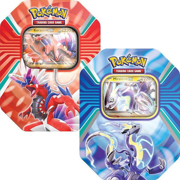 Paldea Legends Tin - Koraidon/Miraidon - Lockett Labs UK