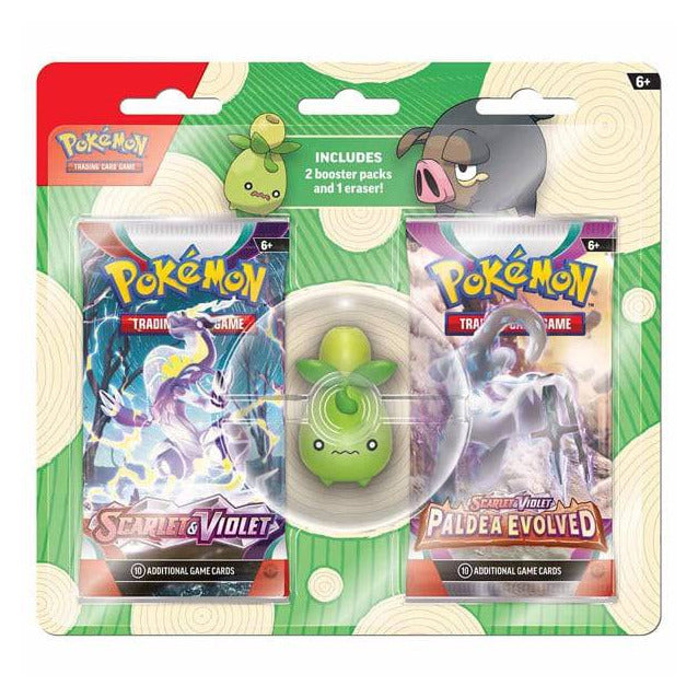 Pokémon TCG : Back to School Eraser Blister 2023 – Smoliv/Lechonk, image 3 of 4