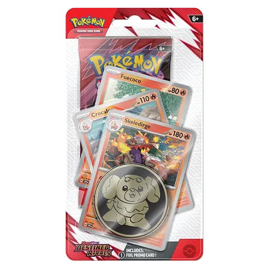 Pokemon TCG : Scarlet & Violet Destined Rivals Premium Checklane Blister - Togekiss/Skeledirge, image 2 of 2