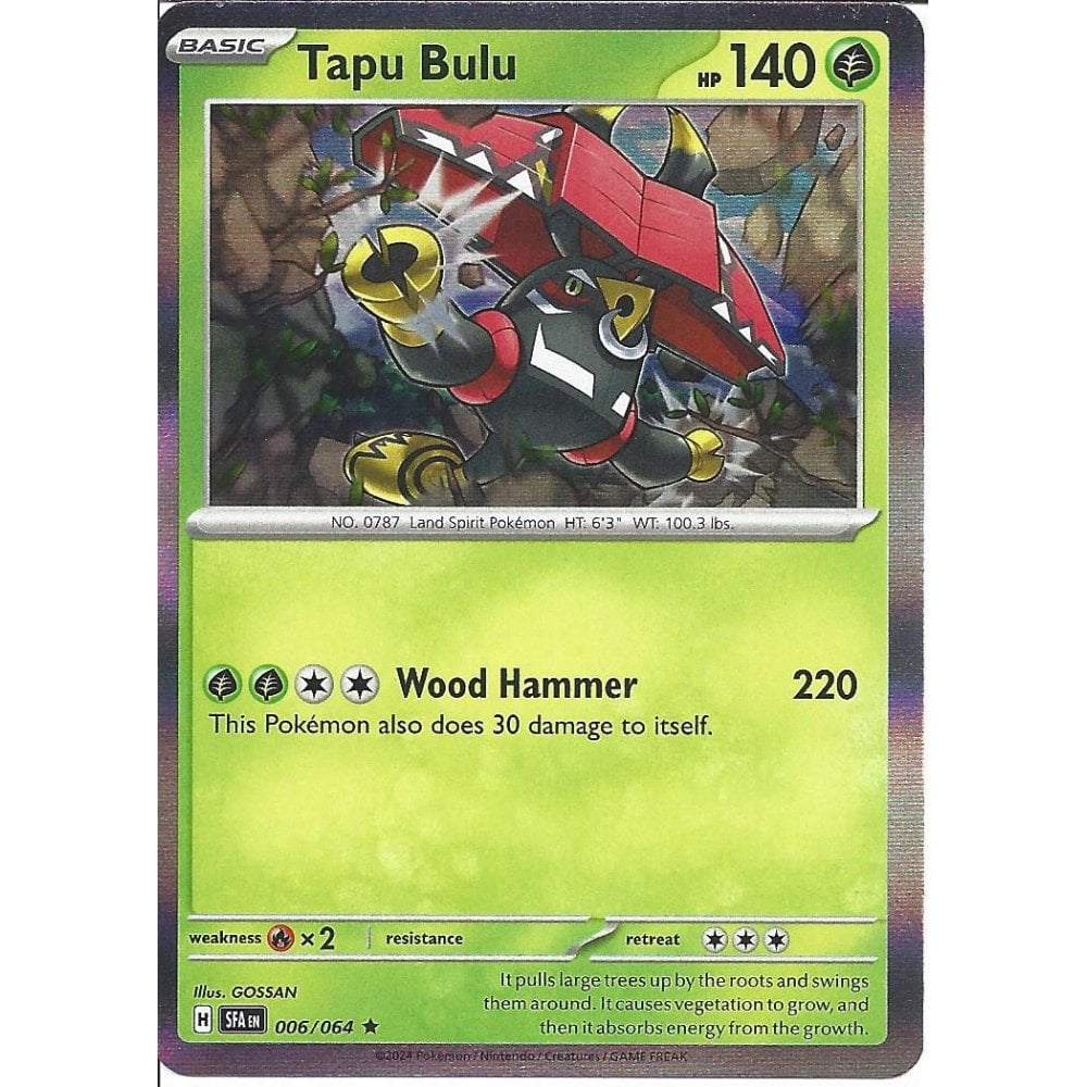 Tapu Bulu : SHROUDED FABLE (Holo) - 006/064 - Lockett Labs UK