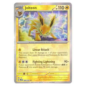 Jolteon : PRISMATIC EVOLUTIONS (Masterball Reverse holo) - 029/131