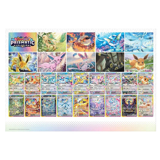 Prismatic Evolutions Eeveelutions Poster