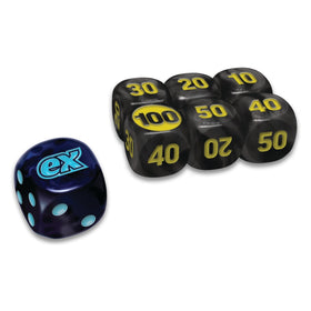 Phantasmal Flames Dice Set of 6 Plus Bonus Die