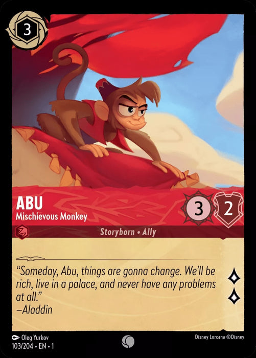 Abu : Mischievous Monkey - 103/204