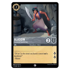 Aladdin (Foil) : Cornered Swordsman - 171/204