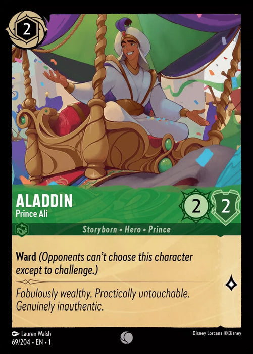 Aladdin (Foil) : Prince Ali - 69/204