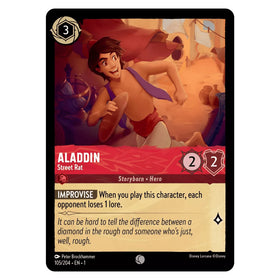 Aladdin (Foil) : Street Rat - 105/204