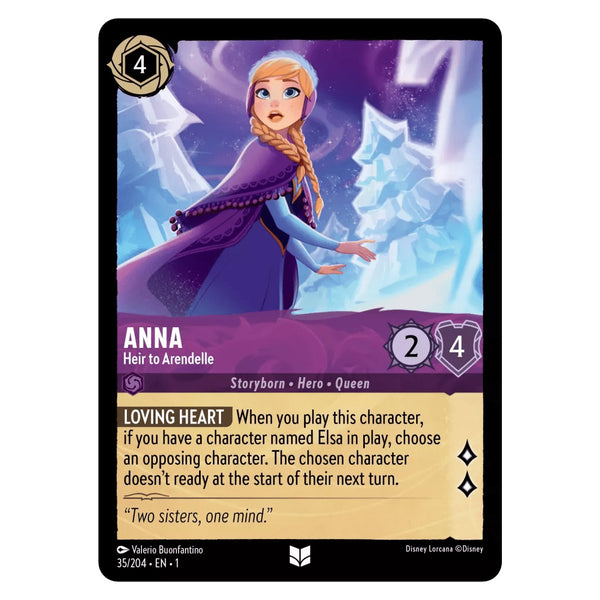 Anna (Foil) : Heir to Arendelle - 35/204