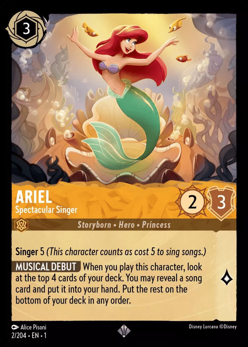 Ariel : Spectacular Singer - 2/204