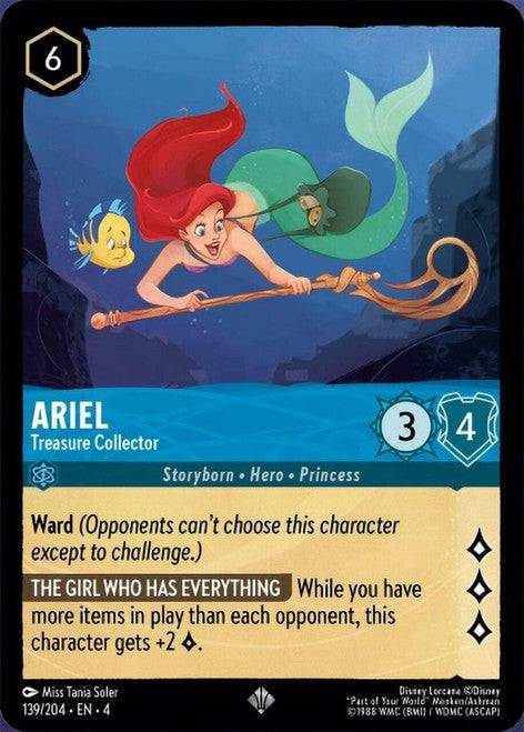 Ariel : Treasure Collector - 139/204 - Lockett Labs UK