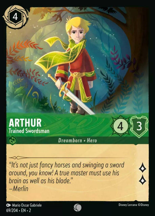 Arthur (Foil) : Trained Swordsman - 69/204