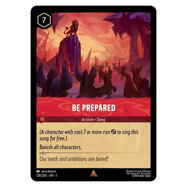 Be Prepared - 128/204