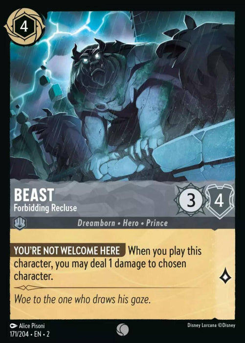 Beast (Foil) : Forbidding Recluse - 171/204