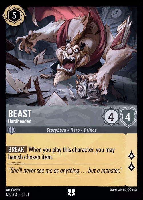 Beast (Foil) : Hardheaded - 172/204