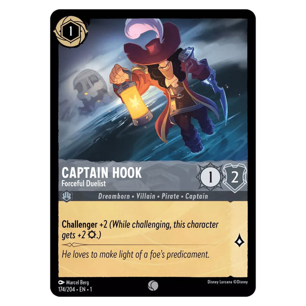 Captain Hook : Forceful Duelist - 174/204