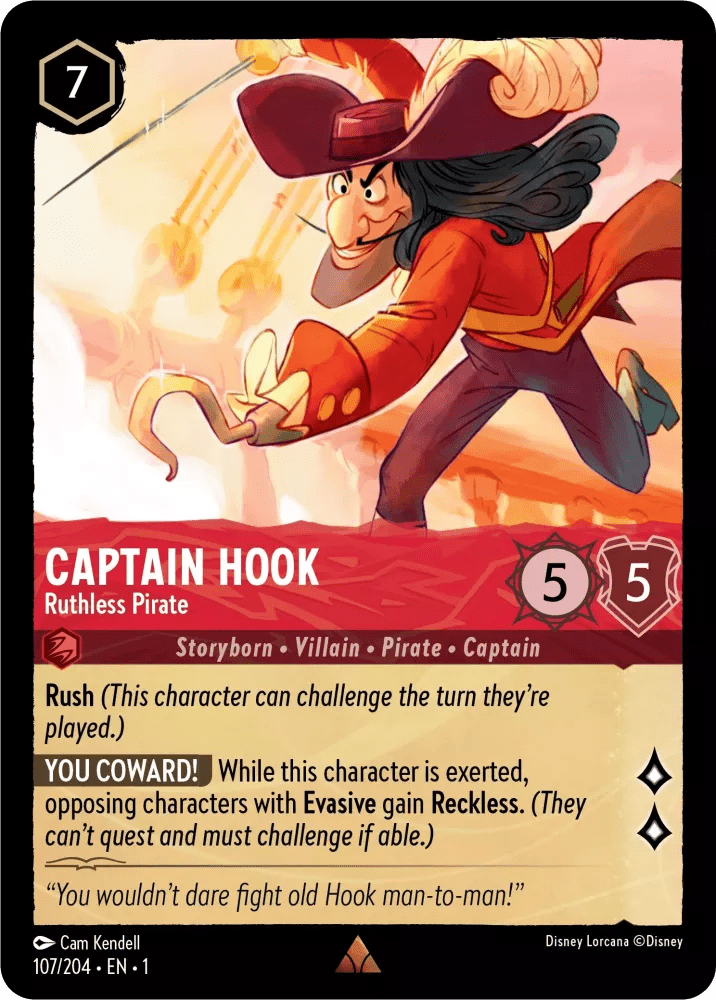Captain Hook : Ruthless Pirate - 107/204