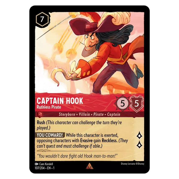 Captain Hook : Ruthless Pirate - 107/204