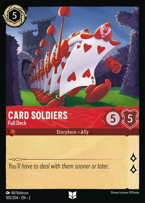 Card Soldiers (Foil) : Full Deck - 105/204