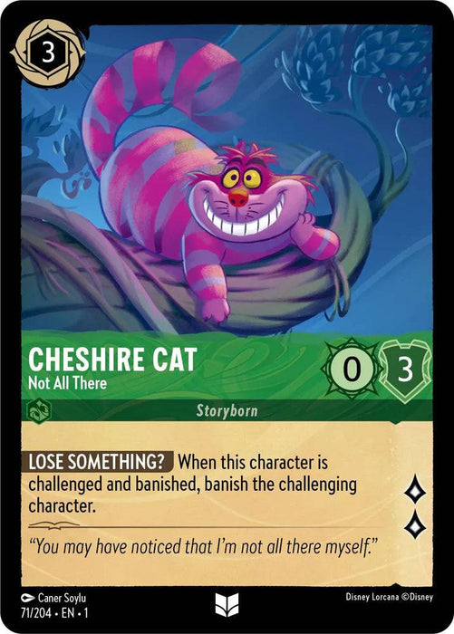 Cheshire Cat (Foil) : Not All There - 71/204