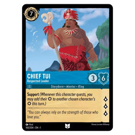 Chief Tui (Foil) : Respected Leader - 143/204