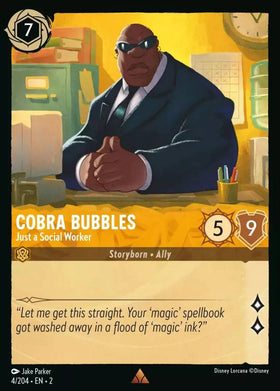 Cobra Bubbles : Just a Social Worker - 4/204