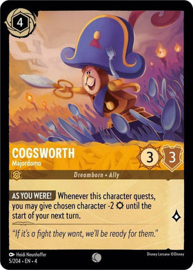 Cogsworth : Majordomo - 5/204