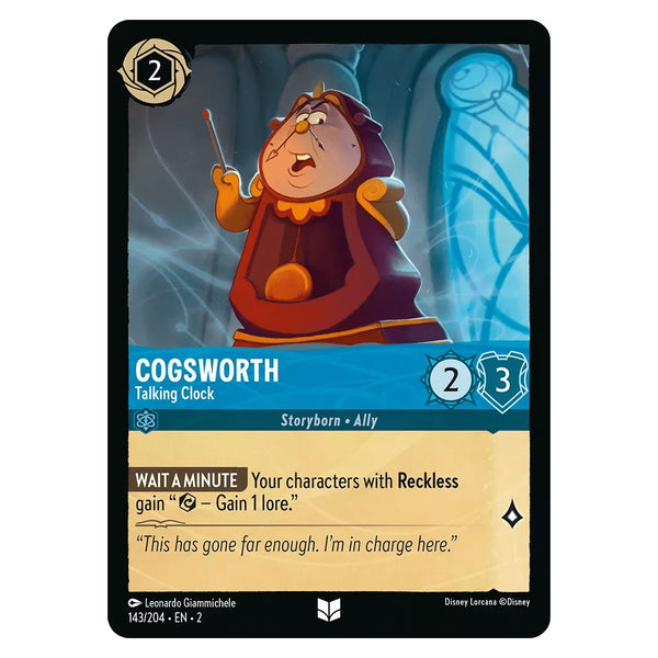 Cogsworth : Talking Clock - 143/204