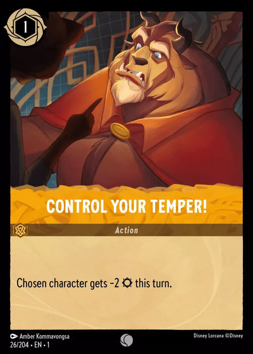 Control Your Temper! - 26/204