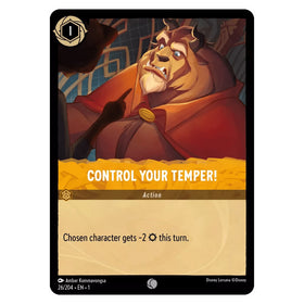 Control Your Temper! - 26/204