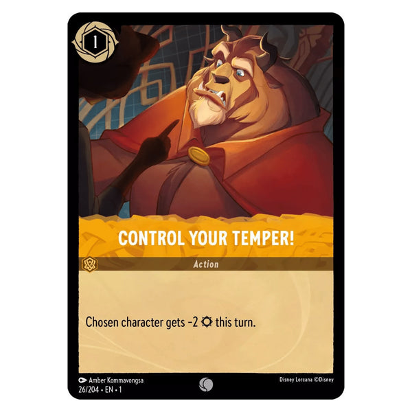 Control Your Temper! - 26/204