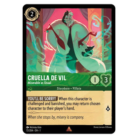 Cruella De Vil : Miserable As Usual - 72/204