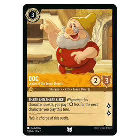Doc (Foil) : Leader of the Seven Dwarfs - 5/204