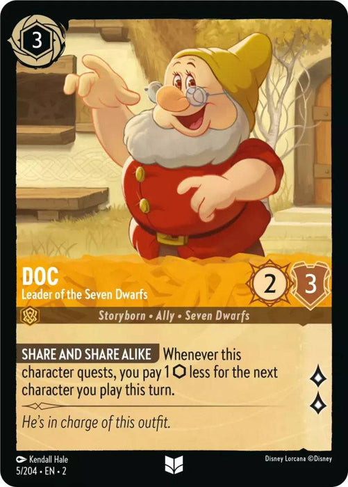 Doc : Leader of the Seven Dwarfs - 5/204