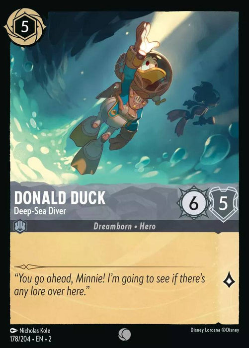 Donald Duck Deep-Sea Diver - 178/204