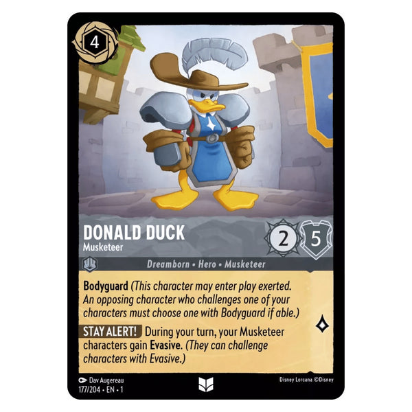 Donald Duck (Foil) : Musketeer - 177/204