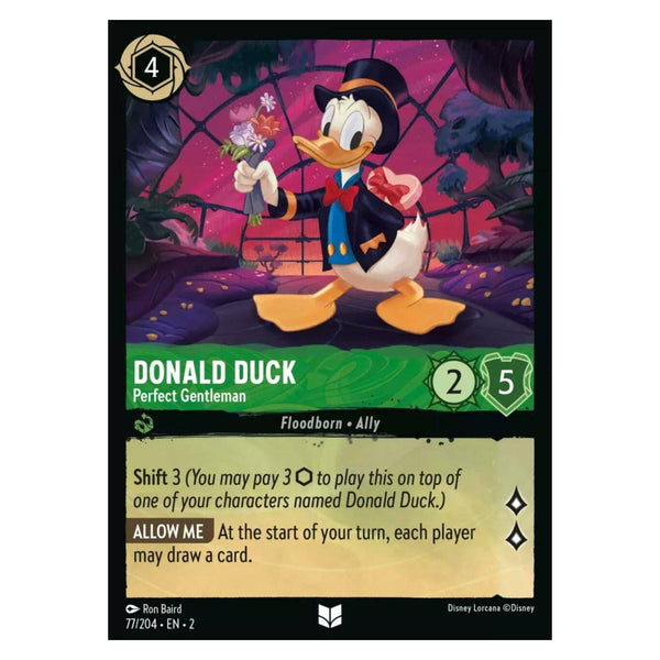 Donald Duck (Foil) : Perfect Gentleman - 77/204