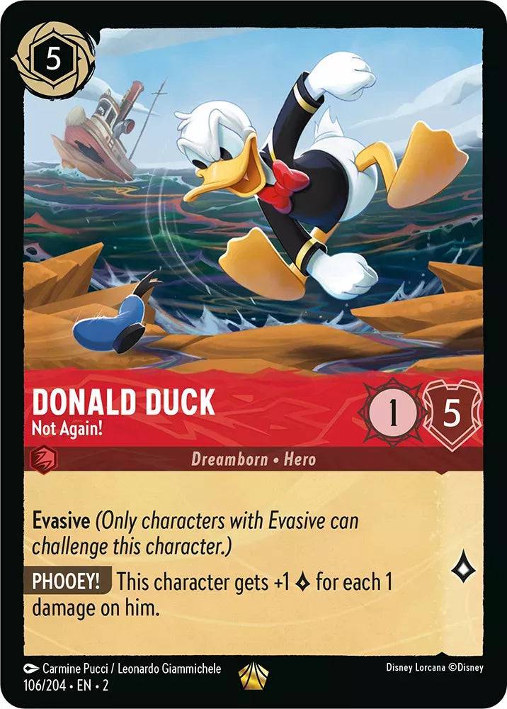 Donald Duck : Not Again! - 106/204 - Lockett Labs UK