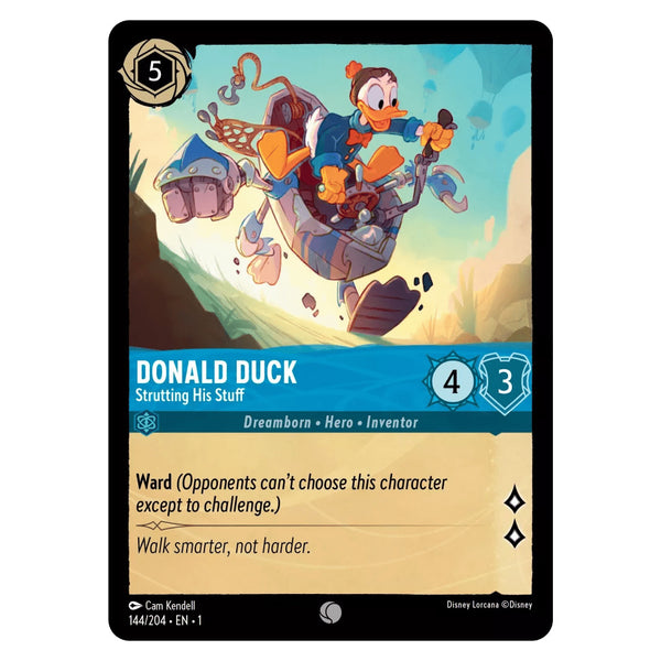 Donald Duck : Strutting His Stuff - 144/204