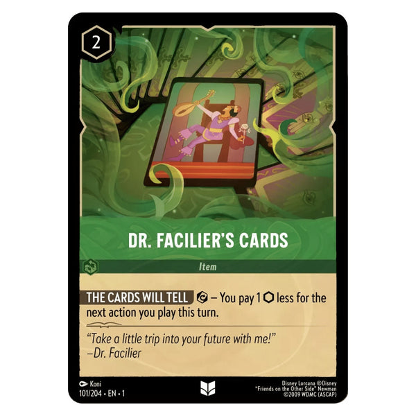 Dr. Facilier's Cards - 101/204